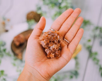 Aragonite Star Cluster Crystals Stones from Morocco- High Grade A Quality Healing Crystals, Raw aragonite cluster, geode, aragonite specimen