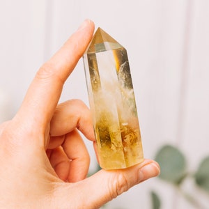 Citrine Tower - Citrine Towers Obelisk Points - Raw Citrine Point Tower Large - AAA Grade Citrine image 3