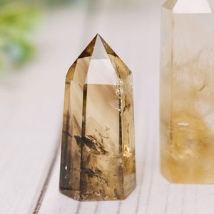 Citrine Tower - Citrine Towers Obelisk Points - Raw Citrine Point Tower Large - AAA Grade Citrine image 5