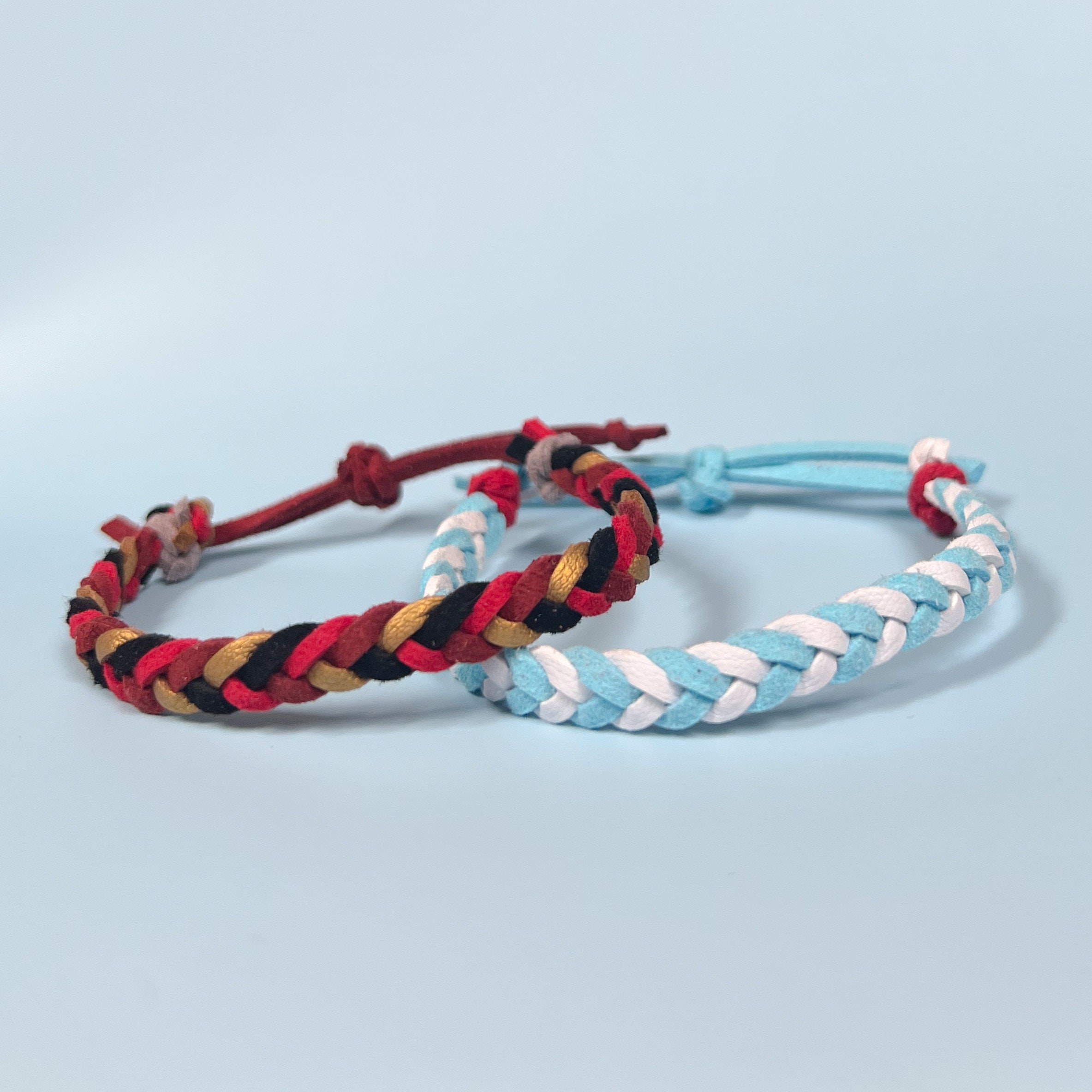 Round Braid Leather Friendship Bracelets Diy Pirate Bracelets