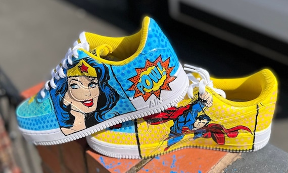 Pop Art Custom Air Force 1 Etsy