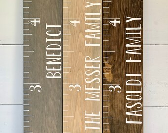 Custom Growth Chart Etsy