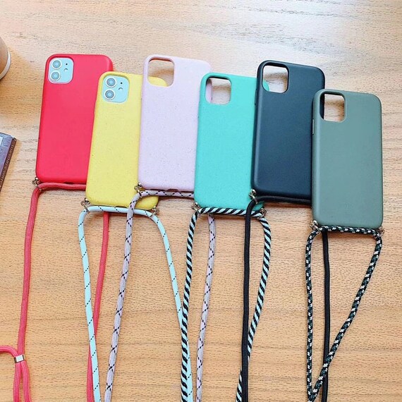 Iphone crossbody lanyard Biodegradable case for iphone 6 7 Etsy