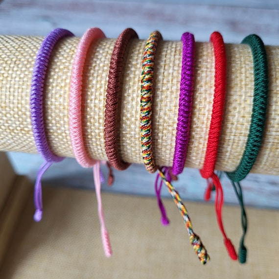 Tibetan friendship bracelet deals