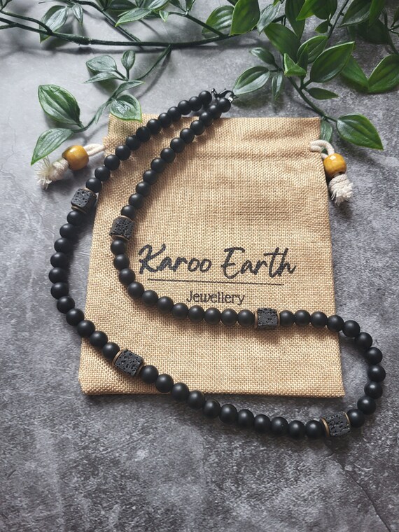 Lava on sale stone necklace