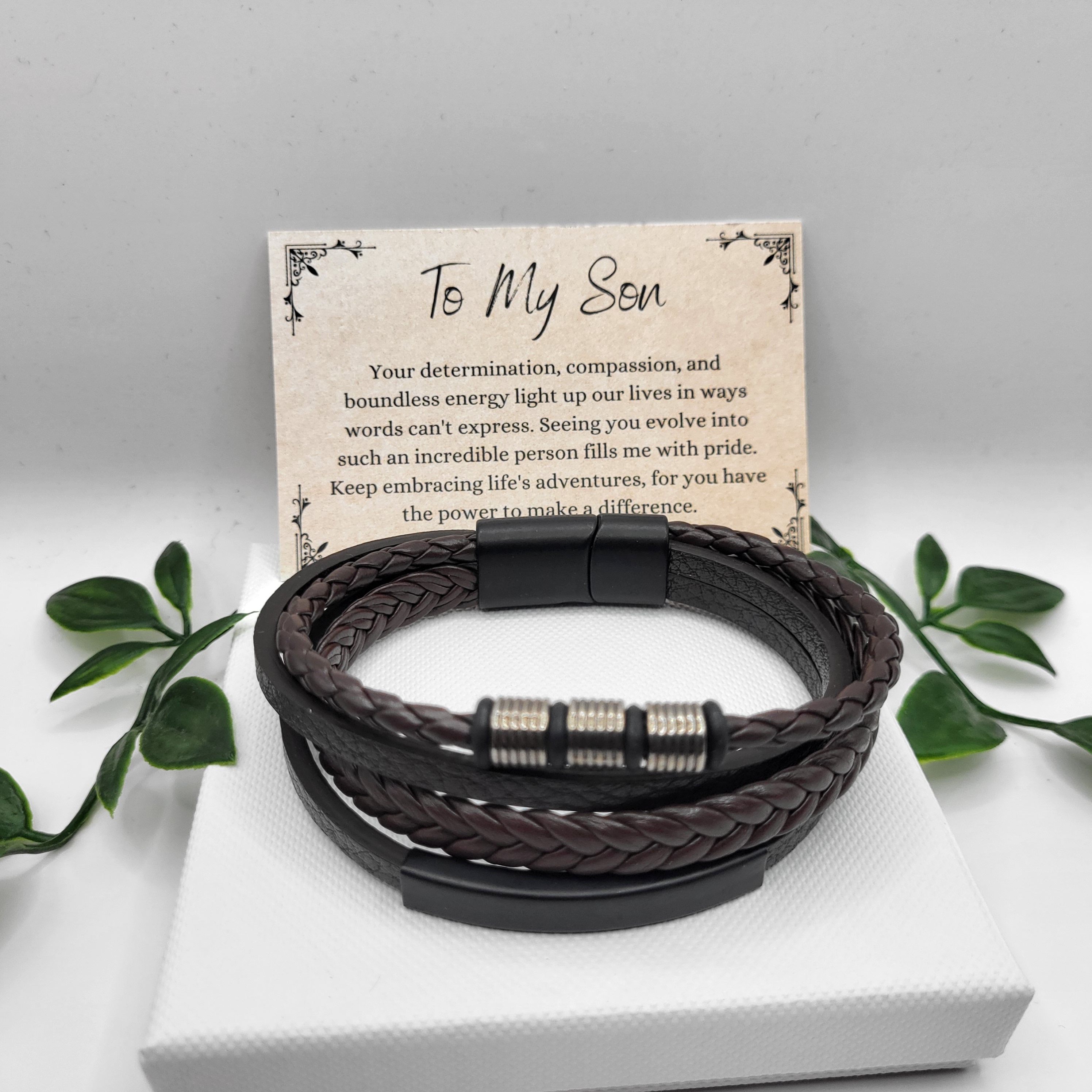 Son 2024 leather bracelet