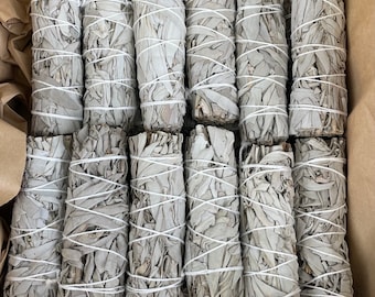 White Sage Smudge Sticks 4inch