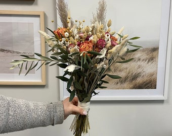 Wedding Bouquet Dried Florals