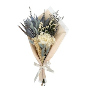 De La Terre Shades of Blue Dried Floral Bouquet