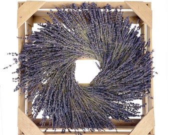 Provence Lavender Dried Wreath