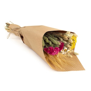 Celosia & Yarrow Dried Bouquet