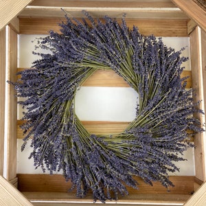 Provence Lavender Dried Wreath image 7