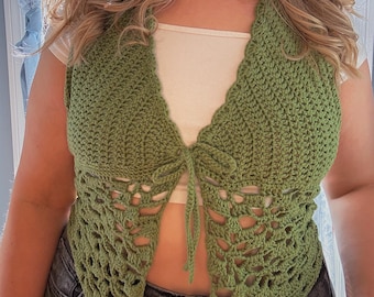 The Garden Lace Butterfly Top - Pattern