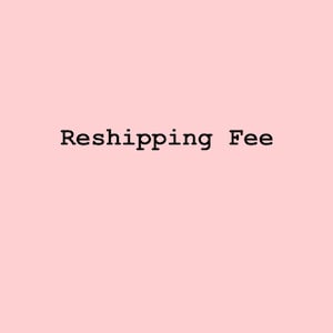 reshipping cost