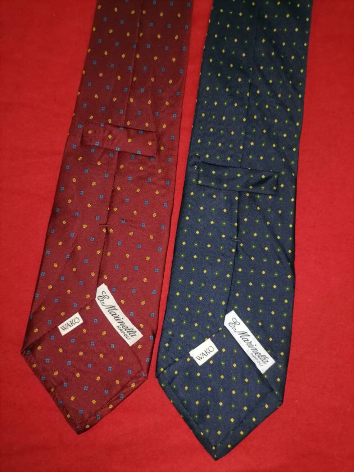 E. Marinella Napoli Tie Vintage Etsy