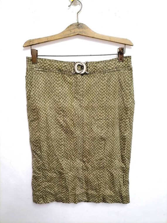 Cavalli jeans by roberto cavalli skirt animal prin