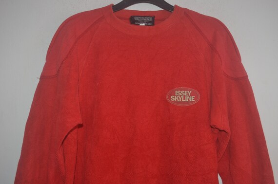 Vintage issey miyake skyline design studio sweatsh
