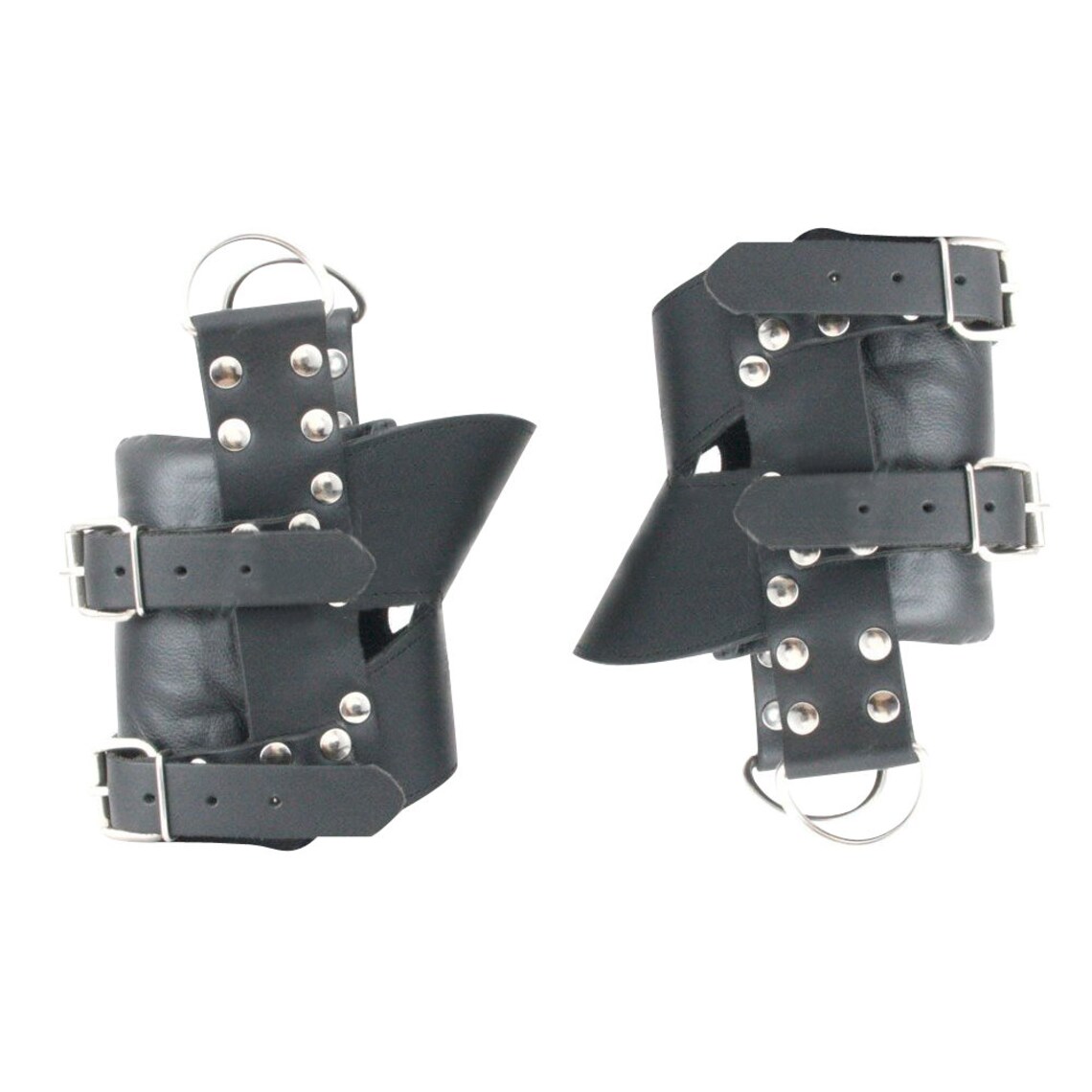 100 Real Leather Ankle Suspension Bondage Cuffs Strong Etsy