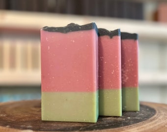 Goat Milk Soap - Watermelon - All natural, handmade