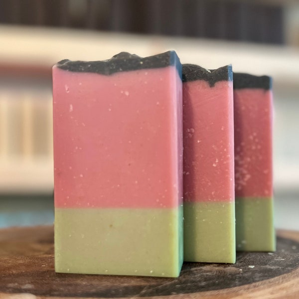 Goat Milk Soap - Watermelon - All natural, handmade