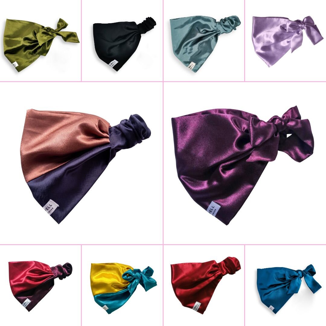 Luxurious Satin sleep Well Hair Wrap Pineapple