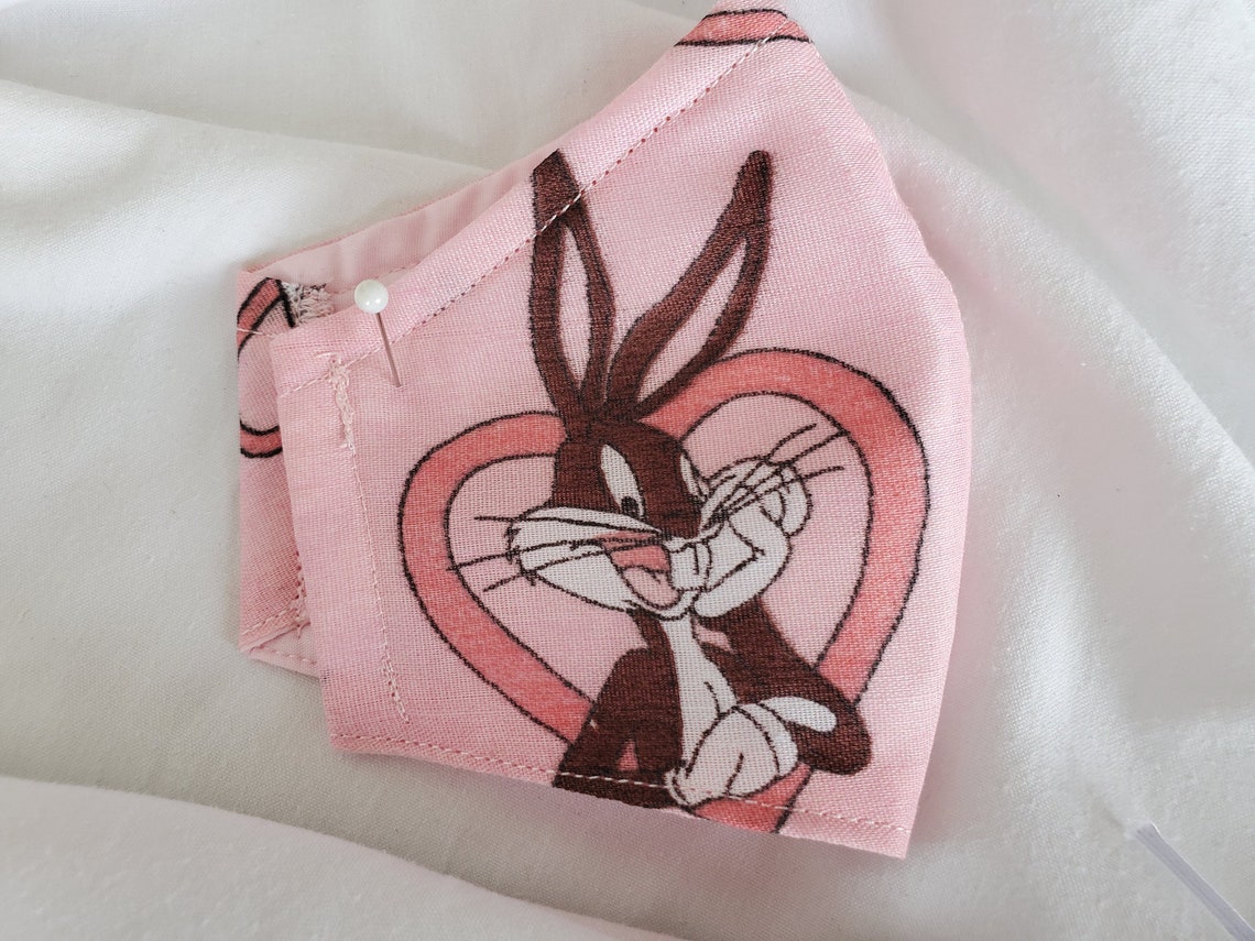 Bugs Bunny Face Mask Etsy