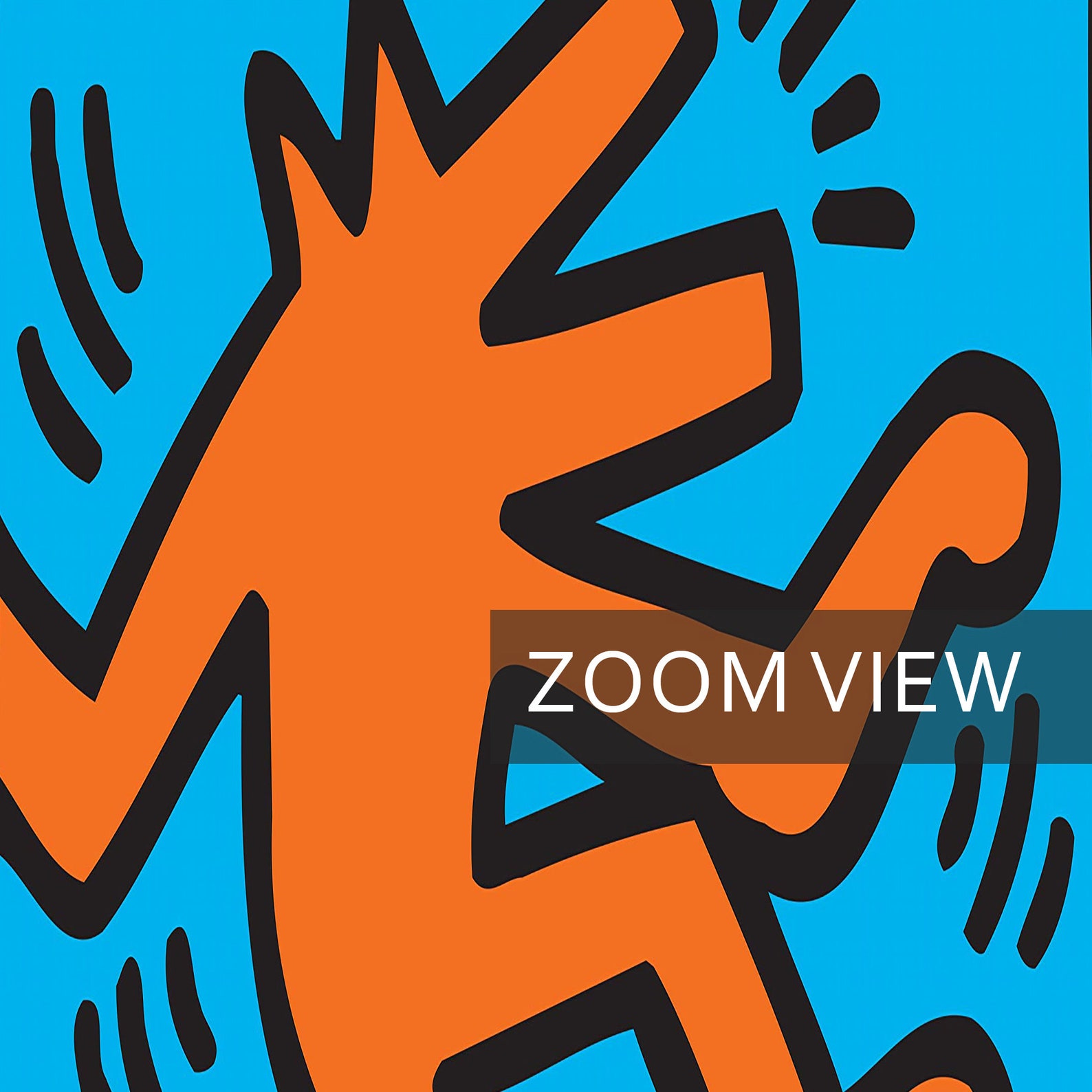 Keith Haring Hund Poster Keith Haring Fine Art Print moderne Etsy
