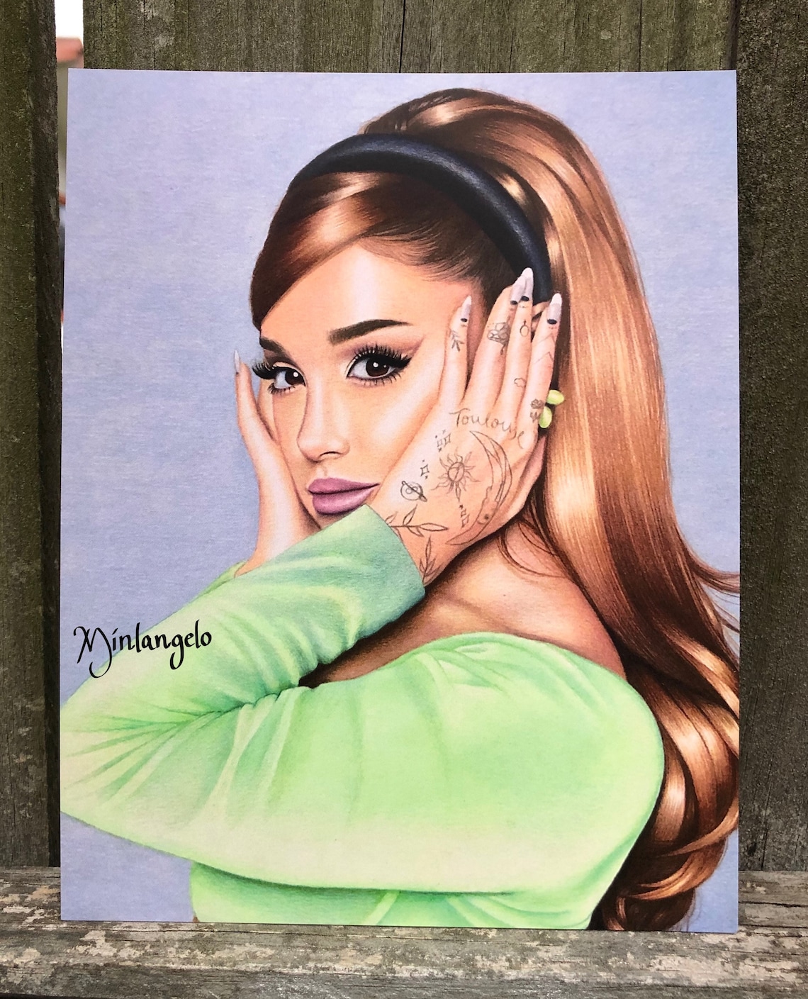 Ariana Grande Positions Art Print | Etsy