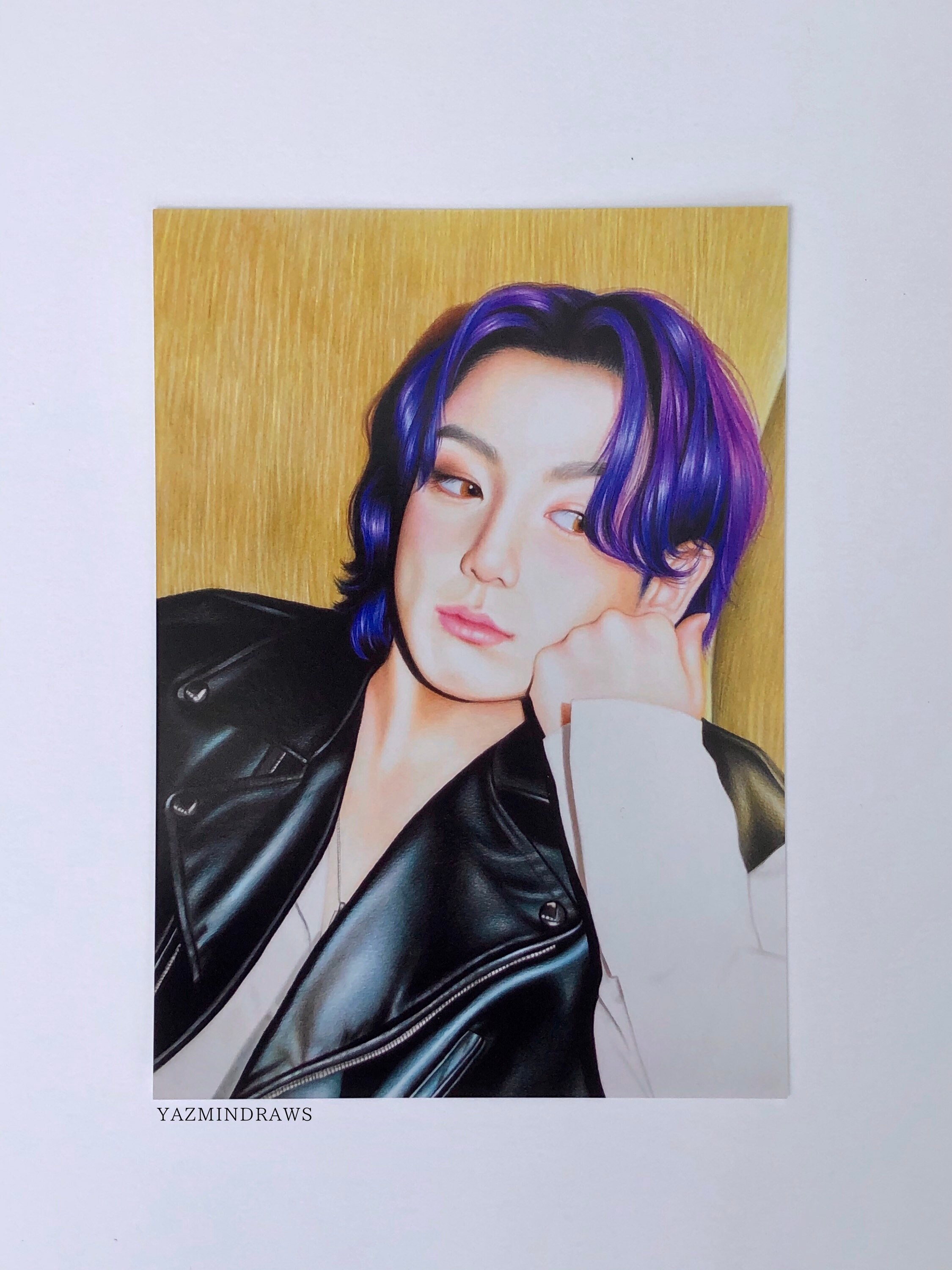 Jungkook Butter BTS Art Print BTS Fanart | Etsy