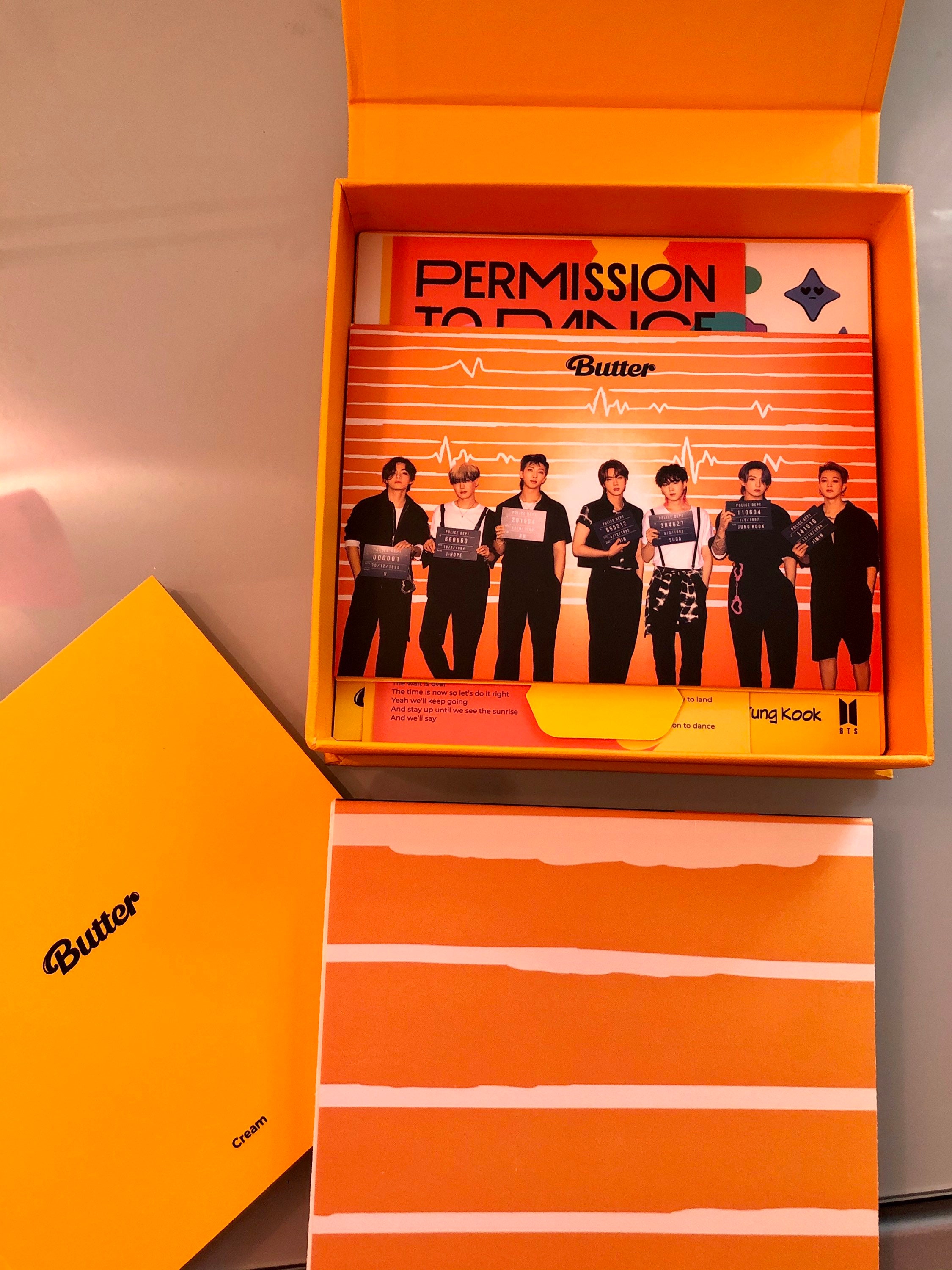 BTS Butter Official Albums UNSEALED Cream Version No Etsy