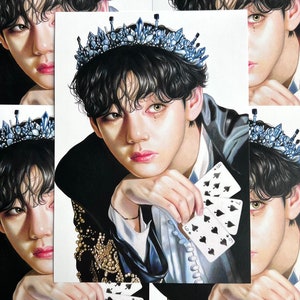 Taehyung ‘Fate Teller’ | BTS Art Print | BTS Fanart