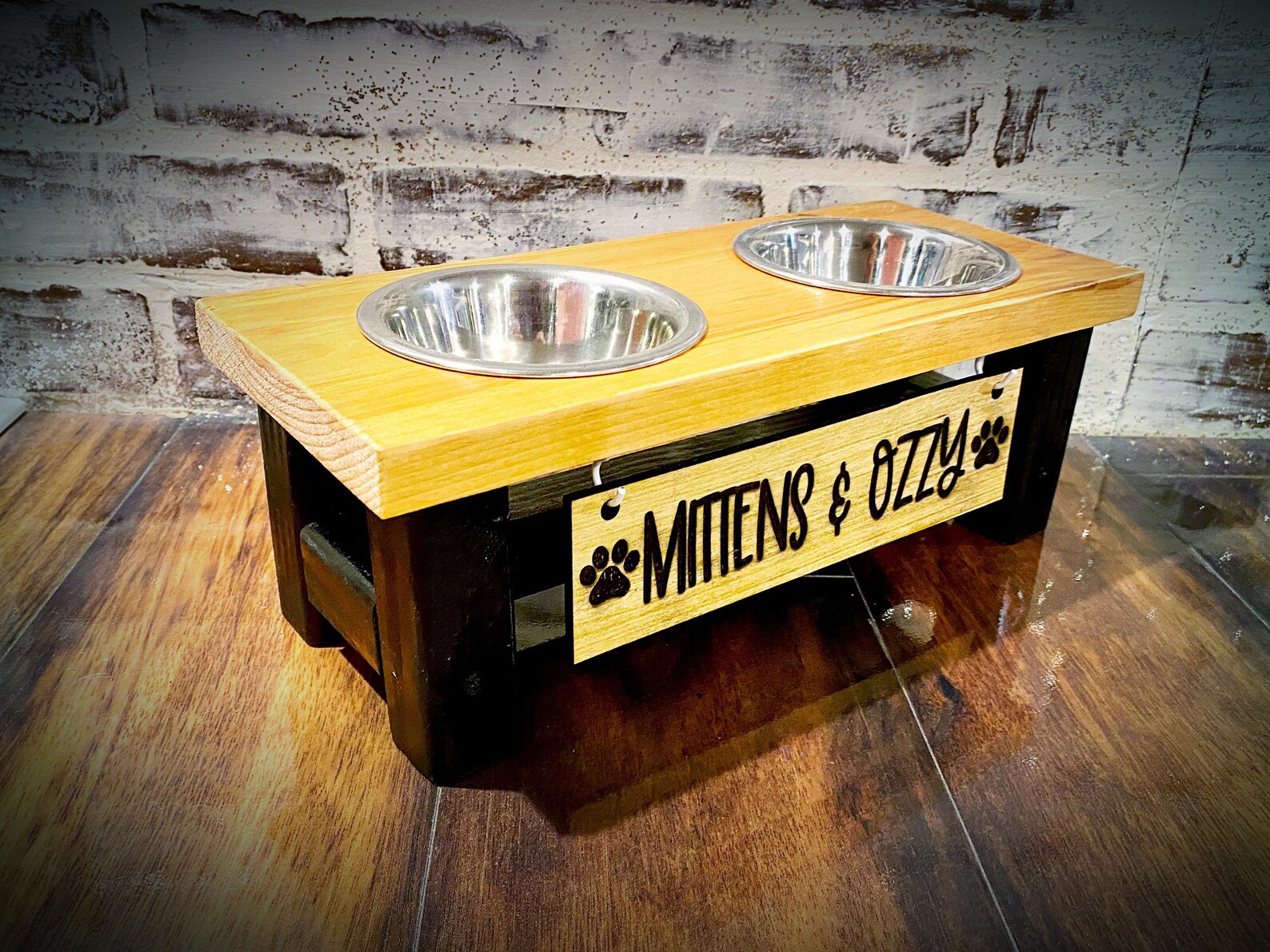 Cat Dish Stand Raised Cat Bowl Stand Pet Food Dish Pet Etsy