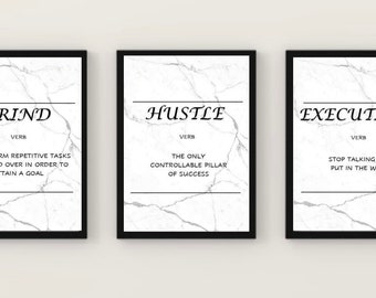 Grind, Hustle, Exekvering