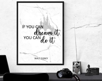 A4 Digital Print | If you can dream it you can do it