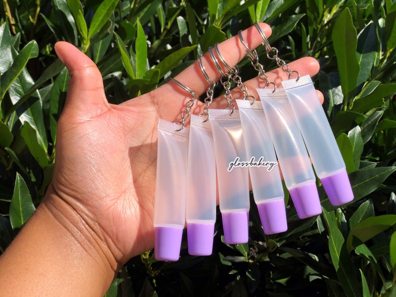 Empty 10ml Lip Gloss Squeeze Tubes With Keychain QTY 10 Etsy