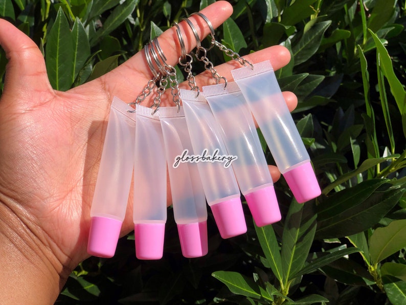 Empty 10ml Lip Gloss Squeeze Tubes With Keychain QTY 10 Etsy