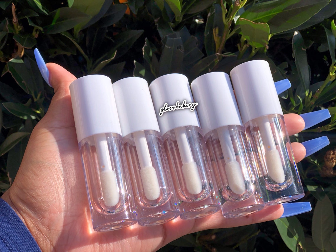NEW Big Brush Applicator Empty Lip Gloss Tubes For Lipgloss Etsy