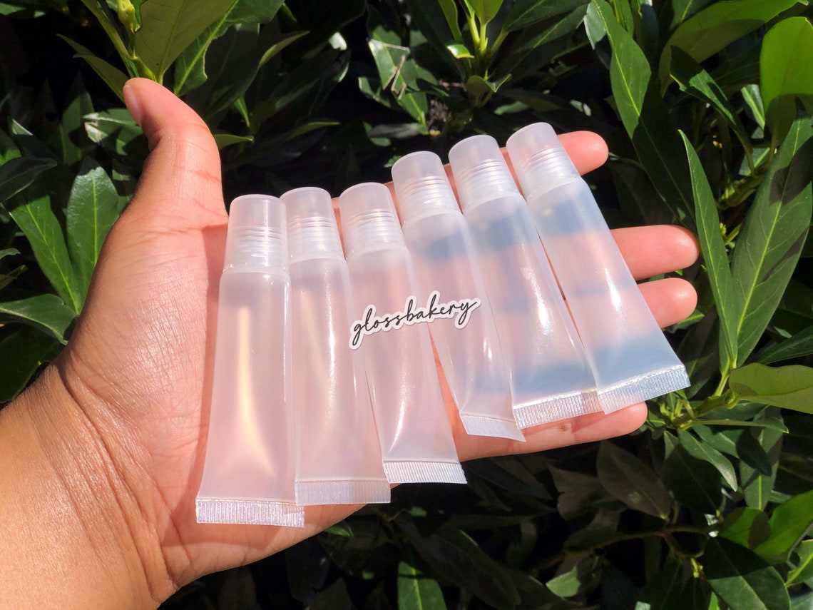 Empty 10mL clear lip gloss squeeze tubes QTY 10 Etsy