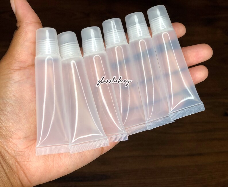 Empty 15ml clear lip gloss squeeze tubes QTY 10 Etsy