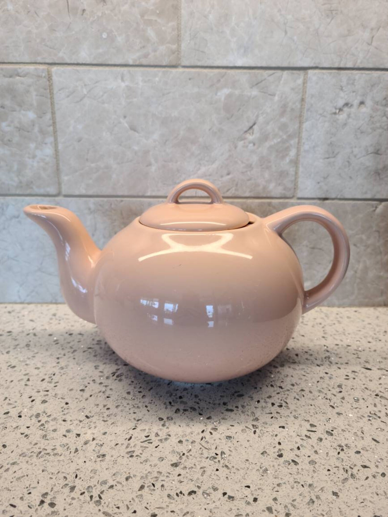 Vintage Himark Taiwan Peach Teapot Etsy