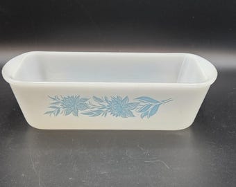 Glasbake Distel Blumen Kastenform