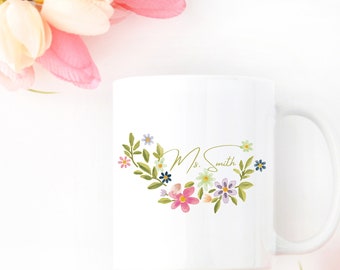 Teacher Mug, End of the Year Teacher Mug, End of the Year Teacher Gift, Personalized End of the Year Teacher Gift, Personalized