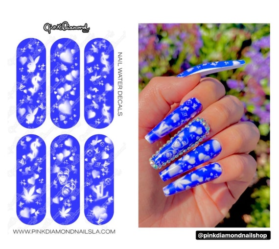 Xl Smile Now Cry Later Old School Mix Nail Water Decals Etsy