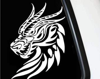 Dragon | Car Decal | Bumper Sticker | Mythology | Fantasy | Legend | Magic | Laptop | Notebook | Truck | Van