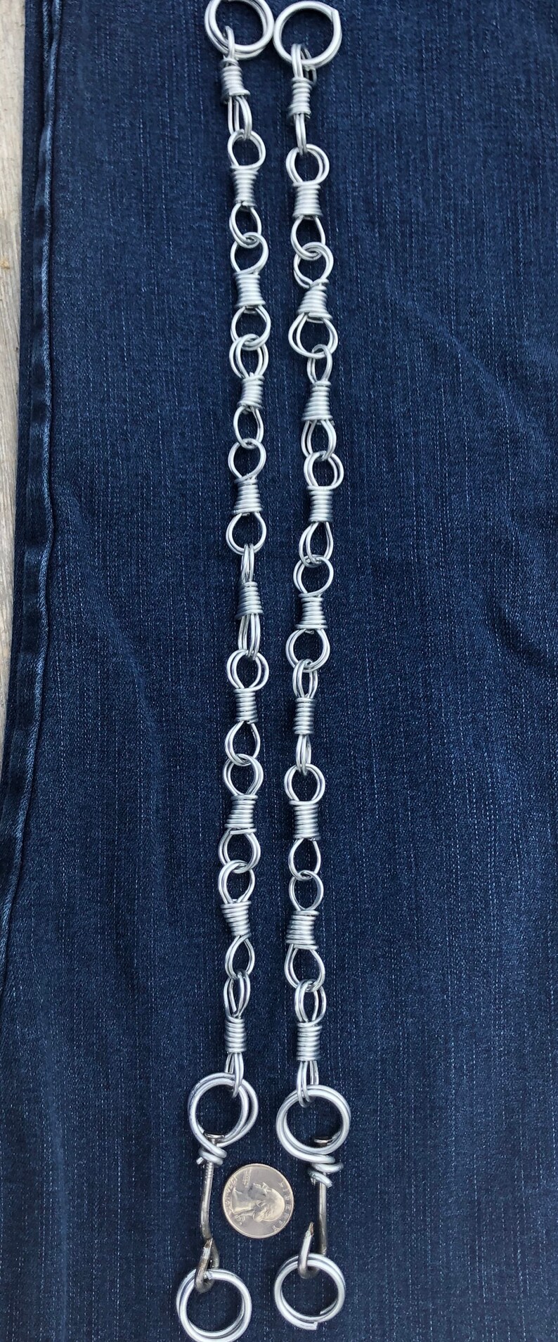 Rein Chains Slobber chains Etsy