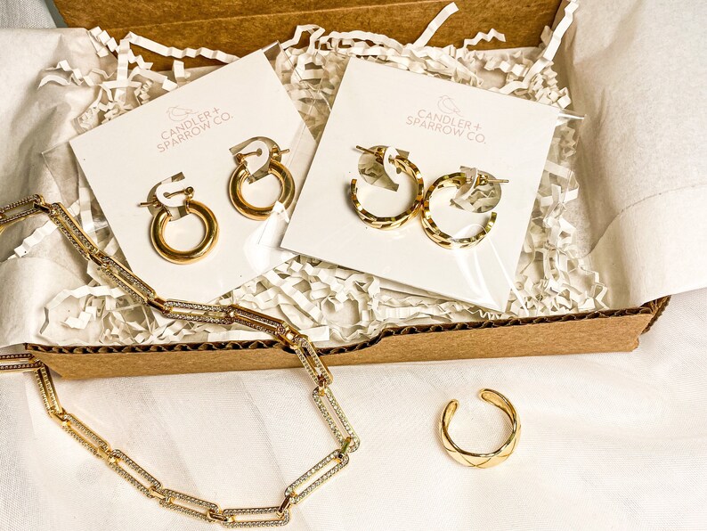 gold jewelry mystery box