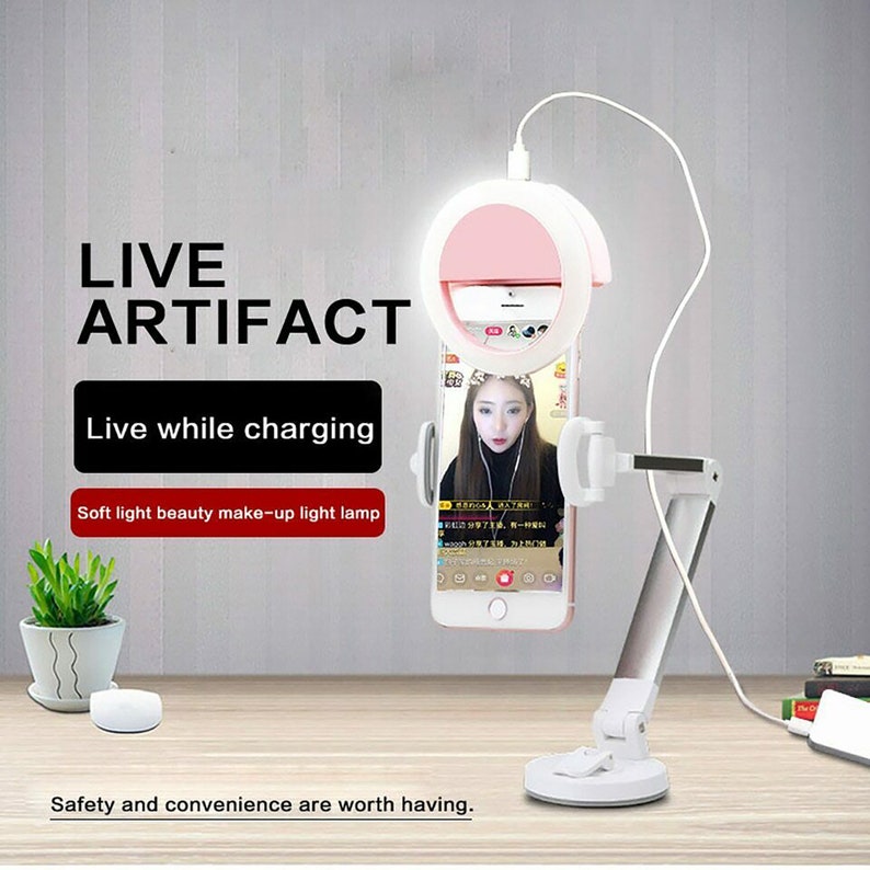 LED Selfie Light Ring Flash Fill Clip Camera For Mobile Phone image 10