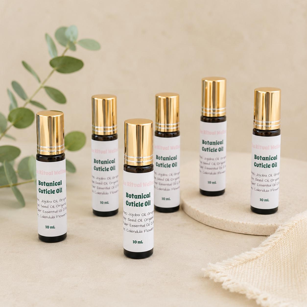Organic Cuticle Oil | Lavender, Rose & Calendula | Natural Nail Care
