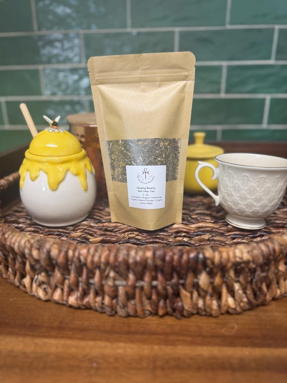 Organic Sleep Support Tea | Chamomile, Lemon Balm, Passionflower Blend