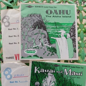 Vintage Hawaii View-master Reel Sets choice 